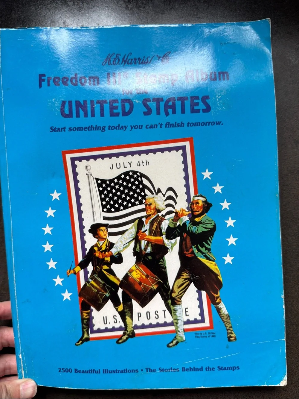 HE Harris Freedom III Stamp Album United States Collecting Stamps Homeschool